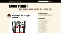 Desktop Screenshot of laureperret.com