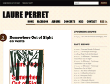 Tablet Screenshot of laureperret.com